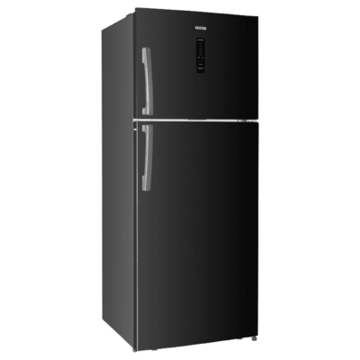 SOLSTAR 415L Double Door Fridge (Model: RF586HTDINBSS) Black