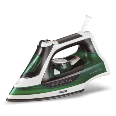 SOLSTAR Steam Iron 2500W (Model: IS1168AGRBSS) – Green