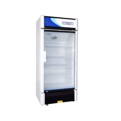 SOLSTAR 178L Single Door Vertical Cooler (Model: VC2500-WHB SS) – White