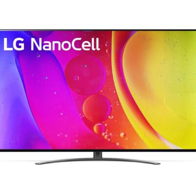 LG Real 4K Nanocell 55 Inch NANO84 series, a5 Gen5 AI Processor, WebOS, Local Dimming – Black