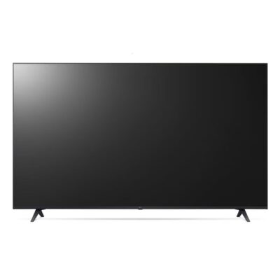 LG UHD 4K TV 2023 55 Inch UR78 series WebOS Smart AI ThinQ Magic Remote 3 side cinema HDR10HLG AI Sound (5.1ch) 2 Pole stand – Black