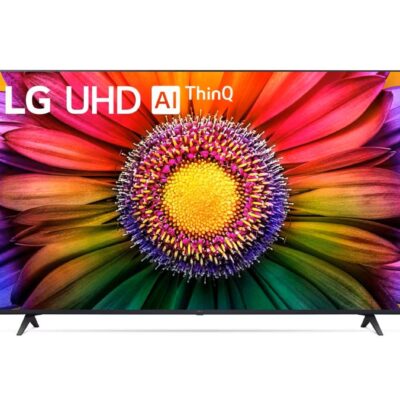 LG 4K UHD 55 Inch UR80 series, A5 Gen6 AI Processor, Dolby Atmos – Black