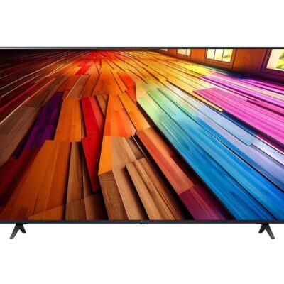 LG UHD 4K TV 55 Inch UT80 series WebOS Smart AI ThinQ Magic Remote AI Sound – Black