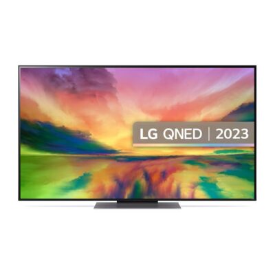 LG 4K QNED 65 Inch, QNED81 Series Quantum Dot NanoCell Colour, α7 Gen5, Local Dimming (Model: 65QNED816RA) – Black