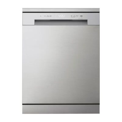 LG QuadWash™ Dishwasher, 14 Place Settings, EasyRack™ Plus, Inverter Direct Drive, Platinum  (Model: DFC612FV) – Silver color