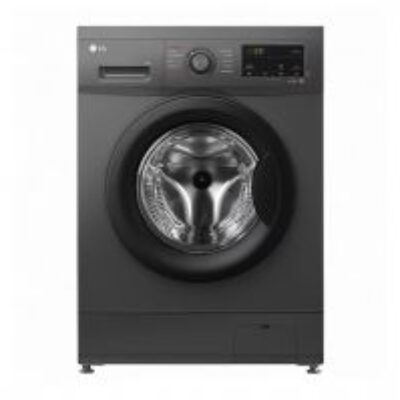 LG  Front Load Washing Machine 8kg (Model: F4J3TYG6J) – Black