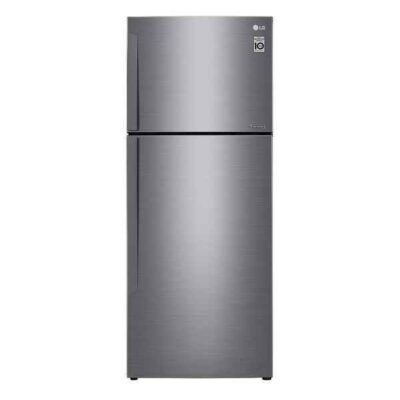 LG 438L Double Door Top Freezer Fridge (Model: GL-C652HLCM) – Silver