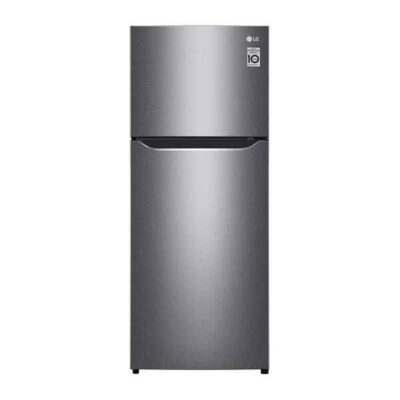 LG 187L Double Door Top Freezer Fridge (Model: GN-B202SQBB) – Silver