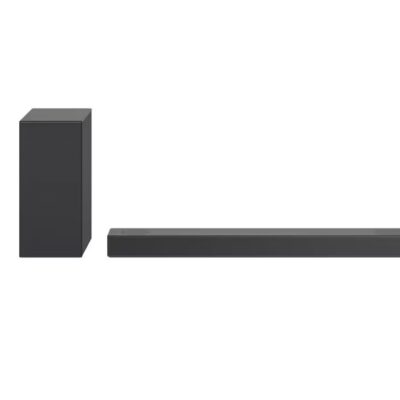 LG 3.1.2 ch 380W High Res Sound Bar with Dolby Atmos (Model: S75Q) – Black