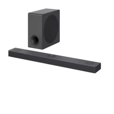 LG 3.1.3 ch High Res Sound Bar with Dolby Atmos 480W (Model: S80QY) – Black