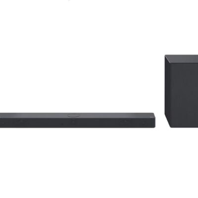 LG 3.1.3 Ch, Tripple Up-Firing Sound bar, Dolby Atmos & IMAX Enhanced (Model: SC9S) – Black