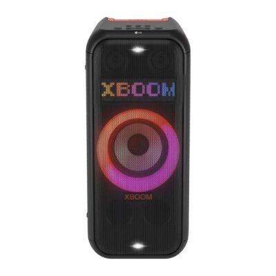 LG XBOOM Bluetooth Party Speaker with Dynamic Pixel Lighting (Model: XL7S) – Black