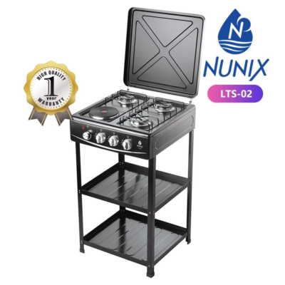 4 Gas Burners with Stand Nunix  (Model: LTS-01) – 4 Gas Burners with Stand