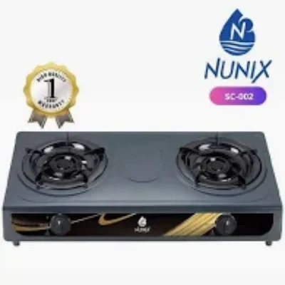 2 Burner Table Top Cooker Nunix  (Model: SC 002) – 2 Burner Table Top Cooker